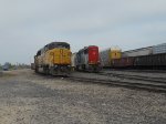 UP 2287 SSW 9669  1Apr2011  Resting up in the yard